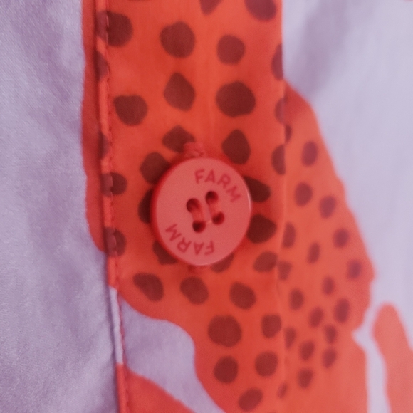 โญโค Farm Rio Lobster Sky Mini Dress Small โคโญ - Picture 4 of 10